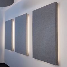 Bessere Raumakustik durch akustisch wirksame Wandelemente von AGORAphil Acoustic Panels Wall Design, Diy Led Lighting Ideas, Hifi Room, Led Lighting Diy, Wooden Wall Panels