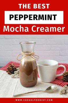 the best peppermint mocha creamer recipe