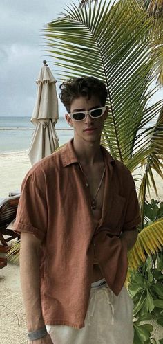 Manu Rios Summer Outfit, Rich Beach Aesthetic Men, Summer Outfits Men Beach Aesthetic, Surfer Dude Outfit, Male Beach Outfit Aesthetic, Guys Beach Outfit Summer, Coconut Guy Aesthetic, Beach Fits Men Aesthetic, Italian Summer Aesthetic Outfit Men