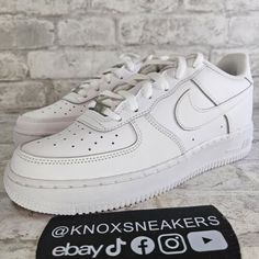 Sporty White Nike Air Force 1 For Spring, White Nike Air Force 1 For Spring Sports, Air Shoes, Nike Air Shoes, Nike Air Force 1 Low, Grade School, Air Force 1 Low, Nike Air Force 1, Air Force 1