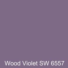 wood violet sw 657 paint by sheraffe paints in shades of purple and white