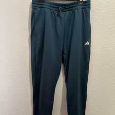 New Teal Blue Adidas Track Pant. Zippered Pockets. Optional Drawstring For The Waistband. Inseam Is 29 Inches. Blue Adidas Track Pants, Womens Track Pants, Soccer Pants, Track Pants Women, Black Sweats, Adidas Joggers, Teal Blue Color, Adidas Sweatpants, Adidas Track Pants