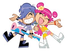 Me and my sister for Oz Comic Con :D Hi Hi Puffy Ami Yumi, Puffy Ami Yumi, Cartoon Network Characters, Cartoon Crazy, Nickelodeon Cartoons, Morning Cartoon, Favorite Cartoon Character, Old Cartoons, Construction Paper