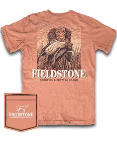 Fieldstone signature T-shirts will be the softest shirt in your closet. Each shirt goes through a unique garment wash process for a "worn-in" look and feel. These custom graphics are designed to be unique and are perfect for a day at the farm, a day on the beach, and for everything else life throws our way. 100% Ringspun Cotton Garment Dyed Preshrunk 5.6 oz Fabric Stain Remover, Bow Season, Fabric Stains, Sparkle Shoes, Mens Travel Bag, Camo Shirts, Books For Boys, Script Logo, Custom Graphics