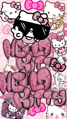 Hello Kitty Phone Wallpaper, Hello Kitty Guitar, Y2k Hello Kitty