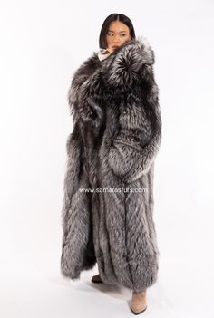 Fur Long Coat, Fur Outfit, Girls Fur Coat, Fox Hoodie, Fox Coat, Luxury Jacket, Fox Fur Jacket, Real Fur Coat, Fur Coats Women