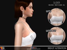 REDHEADSIMS - CC: s4slider Sims 4 Breast Slider, Cc Top, Alpha Cc, Sims 4 Traits, Cc Sims4, Skin Details, Sims 4 Body Mods, David Sims, Sims 4 Cc Folder