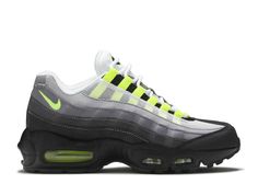 Air Max 95 OG GS 'Neon' 2020 - Nike - CZ0910 001 - black/neon yellow/light graphite | Flight Club Air Max 95 Neon, Nike 95, Airmax Nike, Nike Kicks, Nike Model, Flight Club, Nike Models, Nike Shoes Air Max, Mens Nike Shoes