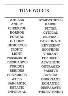 the ten words that are used to spell out what is in each word and how do they