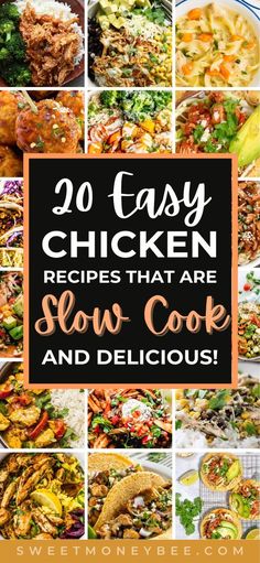 delicious chicken recipes that are slow and easy