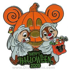 mickey and minnie mouse halloween pin