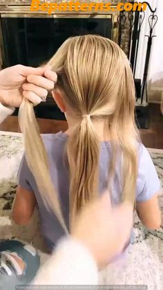 Discover Gorgeous & Amazing Easy Braided Hairstyles for Girls Simple Hairstyles For Long Hair, Girls Hairdos, Girl Hair Styles, Bella Hair