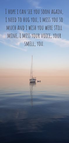 a sailboat floating in the ocean with a quote from james cowennerr