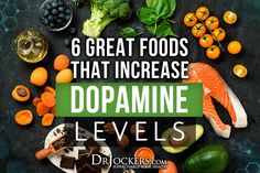 6 Great Foods That Increase Dopamine Levels - DrJockers.com Parkinson Diet, Increase Dopamine Naturally, Accomplish Goals, Parkinsons Awareness, Healthy Food Facts, Reduce Food Waste