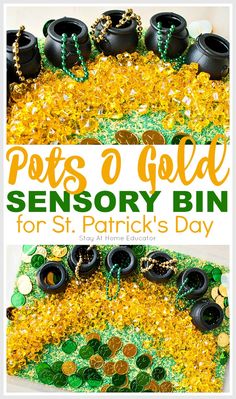 potts and gold game for st patrick's day