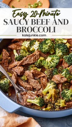 Craving takeout? Try this Easy 20-Minute Beef and Broccoli instead! It’s a better-for-you version of the classic dish, packed with flavor and you can make it faster than you can get delivery. Tender beef, crisp broccoli, and a savory, saucy glaze come together in just 20 minutes for a quick, satisfying dinner the whole family will love. Skip the takeout and make this simple, delicious recipe at home. It’s healthier, tastier, and just as fast!