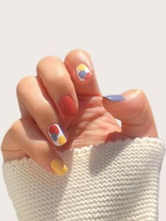 Multicolor  Collar    Color Nails Embellished   Beauty Tools Nail Tape, Colorful Nail, Makati, Chic Nails