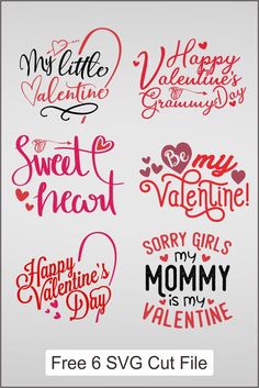 free svg cut file for valentine's day