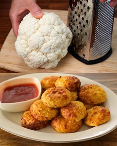 a plate with some food on it and a person grating cheese over the top