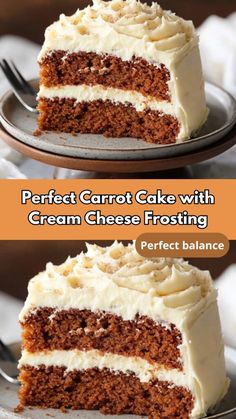 This homemade carrot cake recipe is a classic dessert that’s perfect for any occasion. Made with fresh shredded carrots, warm cinnamon, and topped with a rich, creamy cream cheese frosting, this cake is guaranteed to be a crowd-pleaser. Whether you�’re baking for Easter, birthdays, or simply to satisfy a sweet craving, this moist carrot cake will deliver every time. Carrot Layer Cake Recipe, Layered Carrot Cake Recipe, Carrot Cake With Pecans, 3 Layer Carrot Cake Recipe, Homemade Carrot Cake Recipe, Ultimate Carrot Cake, Carrot Cake Recipe Homemade, Awesome Desserts, Whipped Cream Cheese Frosting