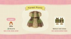 the animal crossing character is wearing a dress