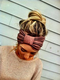 Hair Back To School Hairstyles, Boho Headband, Hairstyles For School, Hair Dos, Pretty Hairstyles, Hair Band, Hair Goals, Cortes De Cabello Corto