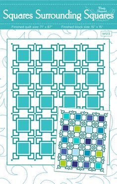 the pattern for squares surrounding squares