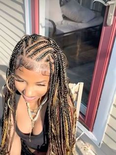 Winter Hairstyles For Black Women, Dreadlocks Hair Care, Feedin Braids, Girls Things