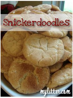 a pile of cookies sitting on top of a white plate with the words, stickerdodles