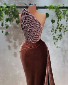 Brown Corset Dress, Corset Dress Outfit, Ankara Dress Designs, Award Show Dresses, Wedding Outfits For Women, Dresses For Wedding Guests, Brown Corset, Classy Wear, Chic Dress Classy