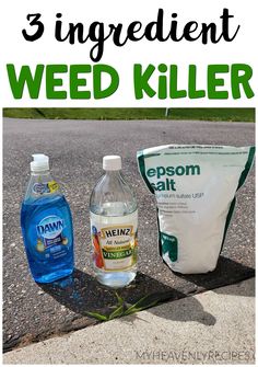 Sidewalk Cracks, Kill Weeds Naturally, Garden Care, 3 Ingredient