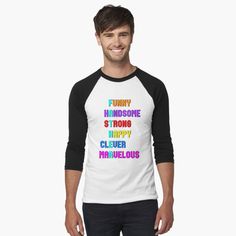 Funny Handsome Strong Happy Clever Marvelous - Best Perfect Gift Idea For Glow Parents Anniversary. World Eve Bright Starry. Special Naughty June. Bird Warm Stronger Brilliant. Daddy Knowledge Fathers by stylishopgifto8 | Redbubble Home Photography Ideas Creative, Home Photography Ideas, Photography Ideas Creative, Home Photography, Creative T Shirt, Lgbtq Flags, Athletic Looks, Kids Collection, Pride Flags