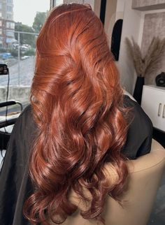 Korean Hairstyles, Cute Hair Colors, Ginger Hair Color, Stunning Hairstyles, Dyed Hair Inspiration, Caramel Hair, Dyed Natural Hair, Copper Hair Color, Pretty Hair Color