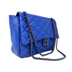 The Legacy Bag-Handbags-beck.bags-The Grove Everyday Luxury Bag With Chain Strap And Double Flap, Everyday Luxury Double Flap Shoulder Bag With Chain Strap, Elegant Blue Double Flap Bag, Luxury Blue Quilted Bag, Blue Quilted Leather Shoulder Bag, Formal Blue Bag With Double Flap, Elegant Blue Quilted Shoulder Bag, Elegant Blue Quilted Bag, Formal Blue Bags With Double Flap