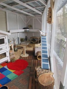 a room filled with lots of different types of furniture and decor on top of wooden floors