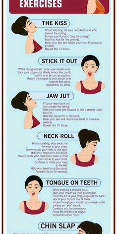 a poster with instructions on how to use facial expressions for different types of face shapes