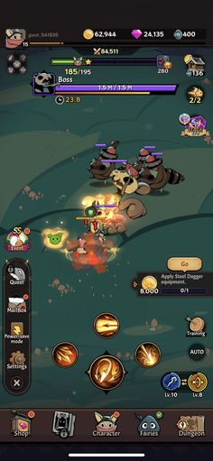 an image of a game being played on the iphone or ipad, with lots of different items