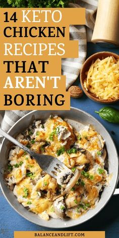 Bored Eating, Keto Chicken Recipes, Keto Food, Canned Chicken, Keto Chicken, Keto Desserts, Idee Pasto Sano