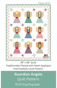 the pattern for guardian angels quilt