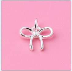 Sterling Silver Bowknot Charm Pendant, Ribbon Bracelet, Bowtie Necklace, Girly Earring, Small Charm, Bow Jewelry, Butterfly Bow Charm material：925 silver size :  width 14.3mm, height 11.4mm, thickness 1.6mm, ring inner diameter 3.8mm, approx. 0.92g Cute Butterfly Knot Jewelry For Parties, Cute Adjustable Ribbon Jewelry, Cute Jewelry With Butterfly Knot For Gifts, Cute Butterfly Knot Jewelry For Gifts, White Bow Tie Jewelry As Gift, White Bow Tie Jewelry For Gift, Adjustable Butterfly Knot Jewelry Gift, Adjustable Butterfly Knot Jewelry For Gifts, Necklace Girly