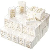 a stack of white cubes sitting on top of each other