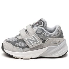 (TD) New Balance 990v6 Hook & Loop Toddler 'Castlerock' IV990GL6 (SNKR/Retro/Low Top) Baby New Balance Shoes, Sage Birthday, New Balance Baby, Cutest Shoes, Zapatillas New Balance, Baby Fits, Baby Necessities, Toddler Sneakers