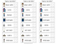 printable name tags with legos and the names of each child's favorite characters