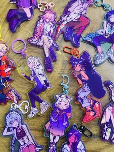 Genshin Drip 6 Fashion Acrylic Charms CHARACTER-ONLY - Etsy Genshin Items, Sick Fits, Genshin Characters, Charmed Characters, Hxh Characters, Artist Alley, Cute Keychain, Acrylic Charms, 영감을 주는 캐릭터