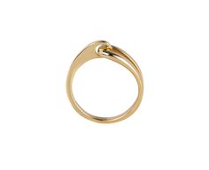 With its modern, minimal design this Kloto ring is a perfect addition to any collection. The polished 18K yellow gold band comes to an open loop on one end where it attaches to the rest of the ring. Add it to your stack or wear it alone for a hint of edgy style. 18K yellow gold band width : 1.5mm to 7mmsize available : 7.25please contact us for sizing options Contemporary Open Band Rings For Formal Occasions, Modern Gold Stackable Rings With Tension Setting, Minimalist Polished Bypass Ring For Formal Occasions, Minimalist Yellow Gold Bypass Ring For Formal Occasions, Modern 14k Gold Bypass Ring With Open Band, Contemporary Yellow Gold Open Ring Jewelry, Modern Yellow Gold Bypass Ring For Promise, Modern Yellow Gold Bypass Ring, Contemporary 14k Yellow Gold Rings