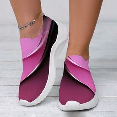 Category:Slip-Ons,Sneakers; Upper Materials:Tissage Volant; Season:Spring   Fall,Winter,Fall,Summer,Spring; Heel Type:Flat Heel; Gender:Women's; Toe Shape:Closed Toe,Round Toe; Style:Casual,Fashion; Heel Height(inch):1-2; Outsole Materials:EVA; Occasion:Outdoor,Daily; Closure Type:Loafer; Pattern:Color Block,Geometric; Listing Date:10/27/2023; 2024 Trends:Plus Size,Print Shoes,Flyknit Shoes Comfortable Breathable Pink Slip-on Sneakers, Breathable Sneakers For Spring Leisure, Pink Breathable Slip-on Sneakers, Breathable Slip-on Sneakers With Comfortable Fit, Comfortable Pink Breathable Slip-on Sneakers, Trendy Breathable Slip-on Sneakers For Summer, Spring Sports Breathable Slip-ons, Spring Breathable Sports Slip-ons, Spring Breathable Slip-ons For Sports