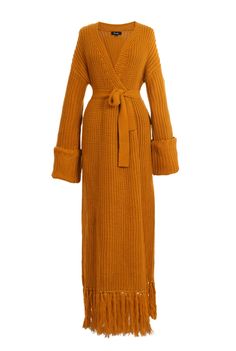 Cardigan Dress, Orange Cardigan, Maxi Cardigan, Wrap Cardigan, Maxi Wrap Dress, Dress With Cardigan, Dress Design, Look Chic, Every Woman