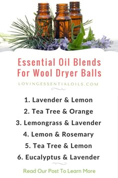 Essential Oils For Laundry, Essential Oils Cleaning, Diy Essentials, Essential Oils Gifts, Oil Diffuser Recipes, Lavender Lemon, Yl Essential Oils, Dryer Balls, Living Essentials Oils