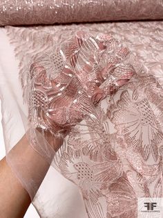 SKU: 14631 Content: Polyester Color: Dusty Nude-Pink Width: 54 inches Random Products, Beaded Fabric, Dress Fabrics, Wedding Dress Fabrics, Embroidered Tulle, Pretty Prom Dresses, Modest Wear, Blue Embroidery, Organza Fabric