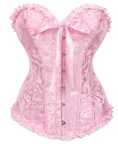 PRICES MAY VARY. Corset top fabric: The corsets for Women is made of 90% Polyester and 10% Spandex. The corset lingerie for women is lace up on back, Plastic boning to support. Corset occasion: The fashion sexy corset top bustier lingerie is widely used in wedding, christmas party, clubbing, cosplay, halloween costume party .vintage renaissance medieval victorian masquerade stage performance,Intimate or naughty occasions. Corset size suggest: Please use our size chart(left size image) according Victorian Masquerade, Bustier Lingerie, Green Corset, Top Satin, Blue Corset, Plus Size Corset, Red Corset, Pink Corset, Lingerie For Women